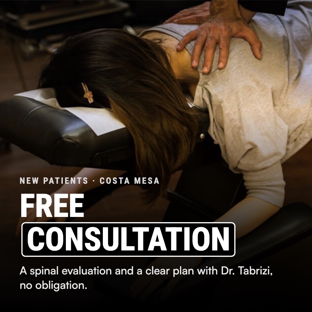 Tabrizi Family Chiropractic ad image